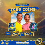 FC25 Coins - 200K/160 TL - HERŞEY DAHİL