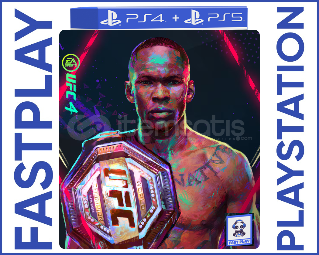 UFC 4 + GARANTİ + DESTEK PS4/PS5 UFC 4 + GARANTİ + DESTEK PS4/PS5