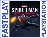 SPİDERMAN MİLES MORALES + DESTEK PS4/PS5