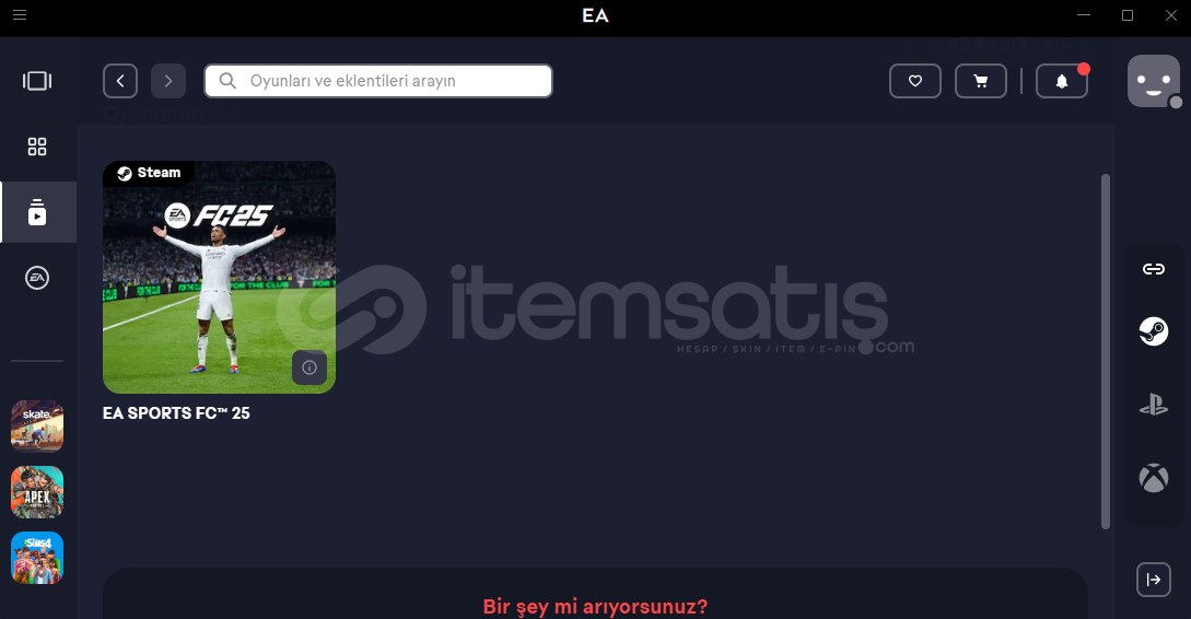 FC25 UYGUN HESAP EMAIL DEGISIR FC25 UYGUN HESAP EMAIL DEGISIR