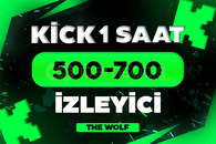 ⭐Kick 1 Saat 500-700 Canlı İzleyici - BÜYÜME⭐