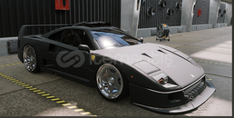 FERRARİ F40 AİR + HD LOGO 