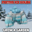 ⭐ FESTİVE İCE GOLEM SATIŞ[GROW A GARDEN]