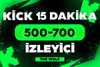 ⭐Kick 15 Dakika 500-700 Canlı İzleyici - BÜYÜME⭐
