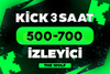 ⭐Kick 3 Saat 500-700 Canlı İzleyici - BÜYÜME⭐