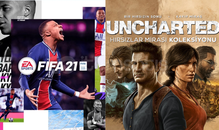 ⭐FIFA 21 + UNCHARTED KOLEKSİYONU PS4/PS5