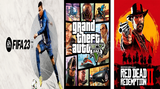 FIFA 23 + GTA 5 + RDR 2 XBOX ONE SERİES X|S