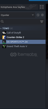 FİFA 24 GTA 5 CS2 PRİME STEAM HESAP