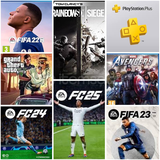 online FIFA 25+PS PLUS-Pahalı 6 oyun+(PS4)