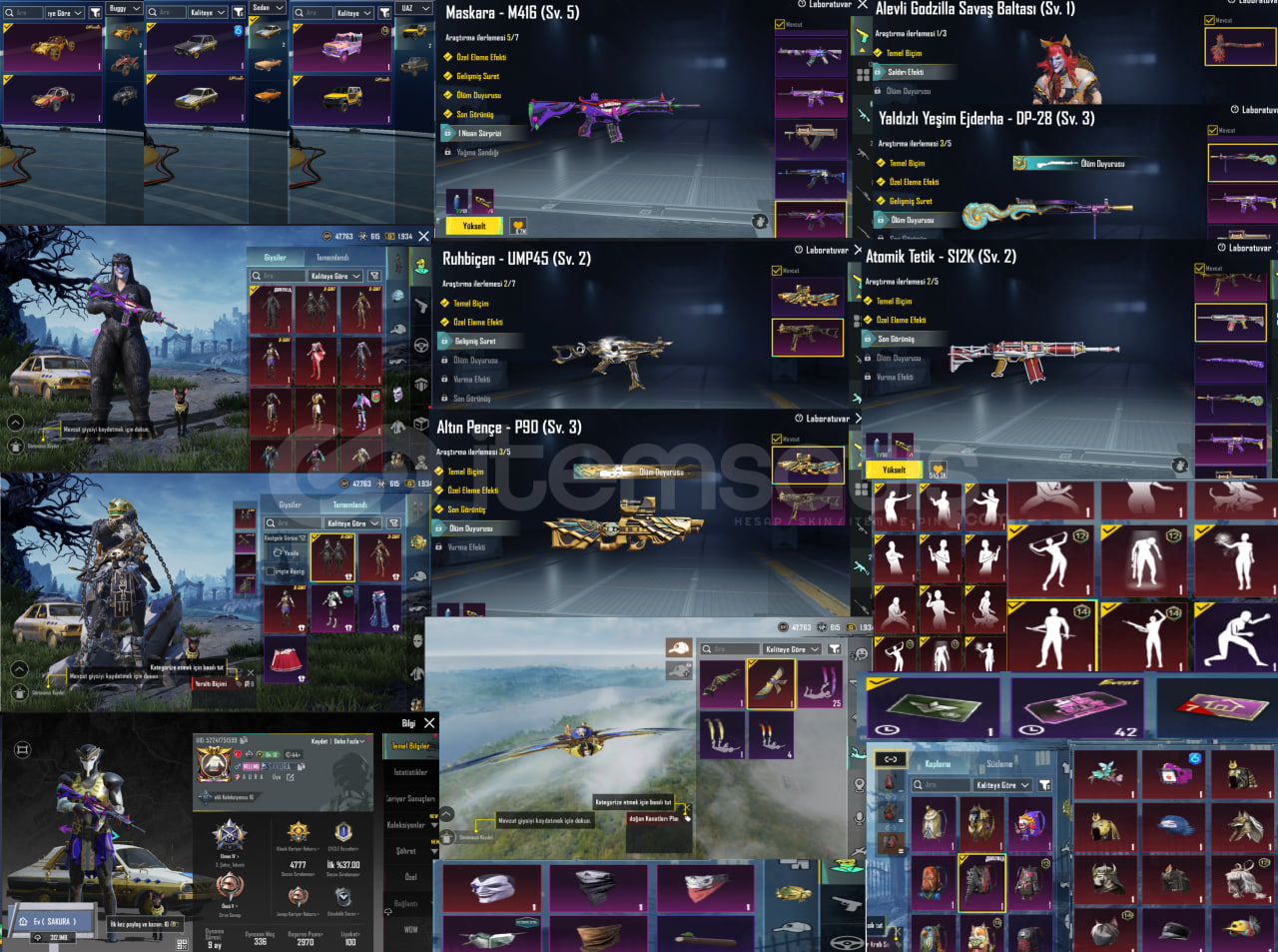 Firavun +3 XSuit Maskara m4 5sv ful artı ful Firavun +3 XSuit Maskara m4 5sv ful artı ful
