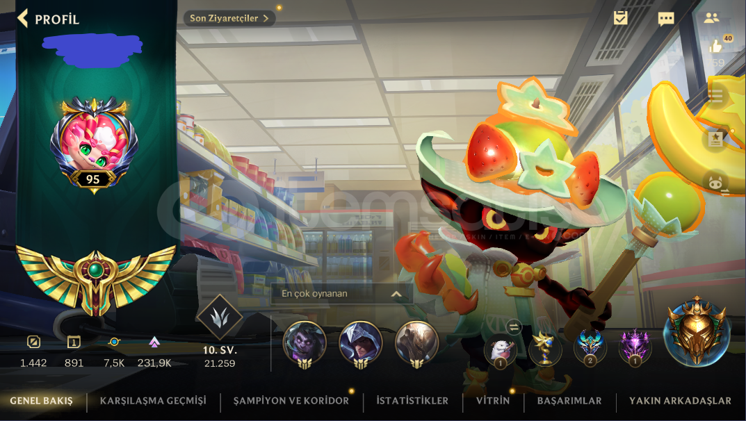 Fırın Ahengi Veigar 32 Kostüm Fırın Ahengi Veigar 32 Kostüm