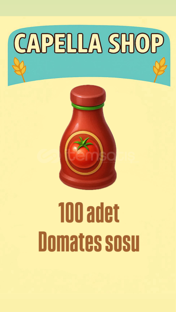 FIRSAT 100 adet domates sosu FIRSAT 100 adet domates sosu