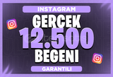 FIRSAT✨| 12.500 GERÇEK BEĞENİ | GARANTİLİ
