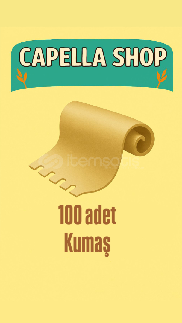 100 adet kumaş 100 adet kumaş