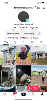 FIRSAT 470K Aktif Global TikTok Hesabı