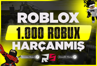 ⭐️1000+ Robux Harcanmış Hesap ⭐️