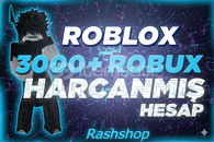 ⭐️FIRSAT HESABI: 3000+ ROBUX HARCANMIŞ! ⭐️