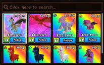 ⭐ (FIRSAT PAKET!) 8x Pet Build a Zoo⭐