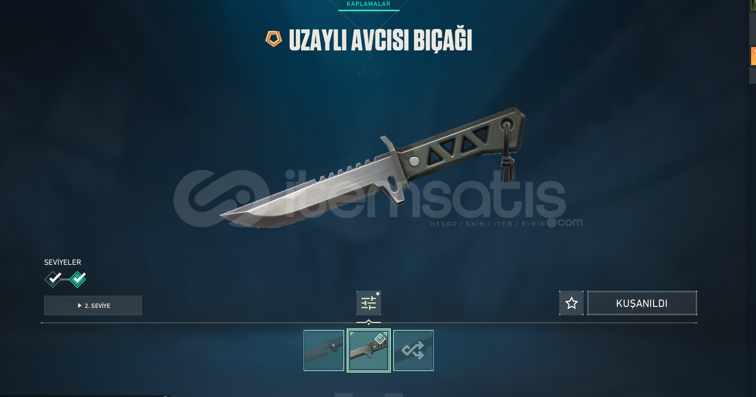 Fırsat Ürünü!!! Uzaylı Avcısı Bıçak +17k VP  Fırsat Ürünü!!! Uzaylı Avcısı Bıçak +17k VP