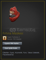 Fırtına Maskesi