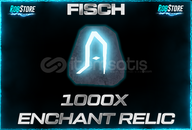 ⭐️ FISCH 1000X ENCHANT RELIC ⭐️