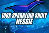 ⭐FISCH 100X SPARKLING SHINY NESSIE [LIMITED]⭐