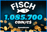 ⭐ Fisch 1.085.700M C$ Coins | ANINDA! ✅