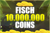 ⭐ FISCH 10M FISCH COINS C$ ANINDA