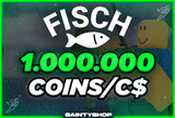 ⭐Fisch 1M/1.000.000 Coins/C$ | Hızlı Teslimat!✅