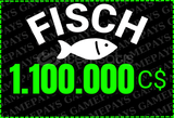 Fisch 1M/1.100.000 C$Cash ⭐HIZLI⭐