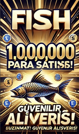 ⭐️Fisch⭐️1m para⭐️güvenilir⭐️hızlı teslimat⭐️