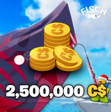 ⭐Fisch 2.500.000 C$ Coin ⭐