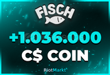 ⭐Fisch 1.036.000M C$ Coins | SORUNSUZ!⭐