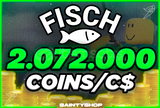 ⭐Fisch 2.072M/2.072.000 Coins/C$ | BANSIZ!✅