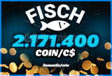 ⭐ Fisch 2.171.400M C$ Coins | ANINDA! ✅