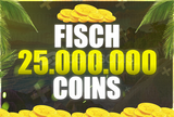 ⭐ FISCH 25M FISCH COINS C$ ANINDA