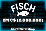 ⭐ Fisch 2M C$ Coins | ANINDA! ✅