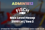 Fisch | 2nd Sea 2500 Level Hesap ✨ ÇOK UCUZA✨