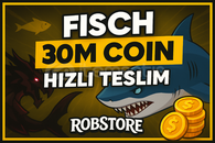 ⭐️ FİSCH 30.000.000 COİN/C$ ⭐️