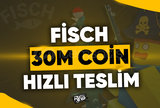 ⭐ Fisch 30M Hızlı Coins! ✅