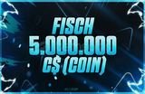 ⭐ FISCH │ 5.000.000+ COIN │ HIZLI TESLIMAT