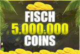 ⭐ FISCH 5M FISCH COINS C$ ANINDA