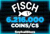 ⭐ Fisch 6M/6.216.000 C$ | BANSIZ ⭐