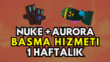 FİSCH AURORA + NUKE HİZMETİ [1 hafta]