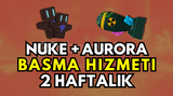 FİSCH AURORA + NUKE HİZMETİ [2 hafta ]