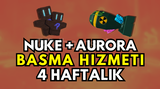 FİSCH AURORA + NUKE HİZMETİ [4 hafta ]