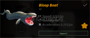 FISCH - Bloop Boat