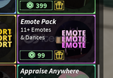 Fisch Emote Pack