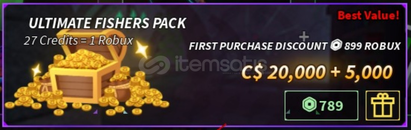 ✨Fisch ULTIMATE FISHERS PACK | EN UCUZ ✨