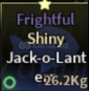 FİSCH Frightful Jack-o-Lantern FİSCH Frightful Jack-o-Lantern
